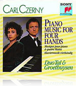 Carl Czerny - Werke für Klavier zu 4 Händen